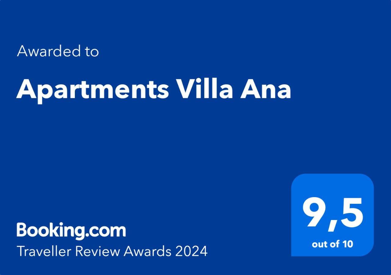 Apartments Villa Ana تْسافتات المظهر الخارجي الصورة